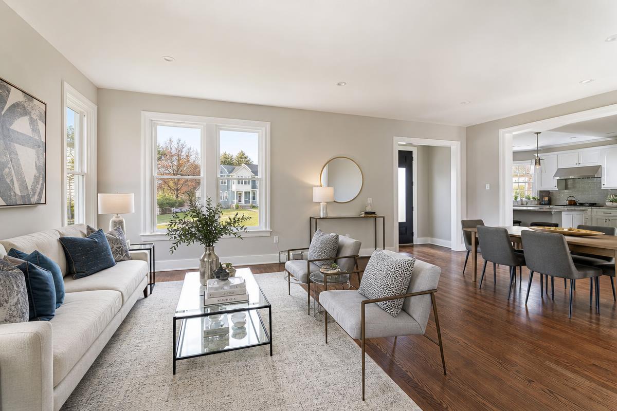 Interior repaint, Arlington